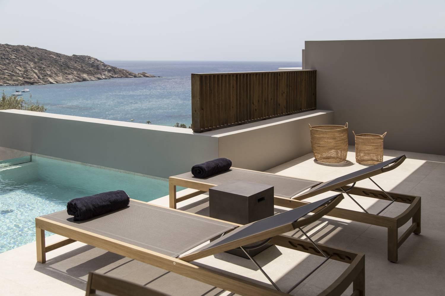 Hide Out Suites Mylopotas Chambre photo